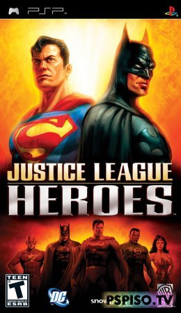 Justice League Heroes - RUS -  psp,  ,    psp,   psp .