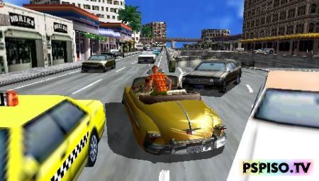 Crazy Taxi: Fare Wars 2.01 / NEW VERSION - USA - прошивки для psp, темы для psp, фильмы на psp, psp бесплатно.