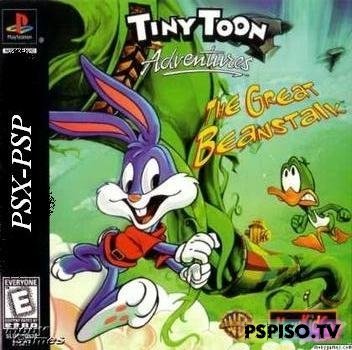 Tiny Toon Adventures: The Great Beanstalk Back - ,  psp, psp gta,  .