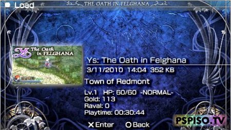 Ys: The Oath in Felghana - USA