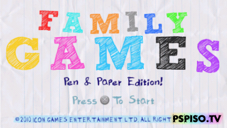Family Games: Pen & Paper Edition (2011/ENG)
