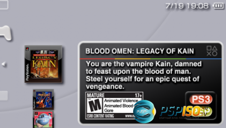 Blood Omen: Legacy Of Kain [ENG][PSN]