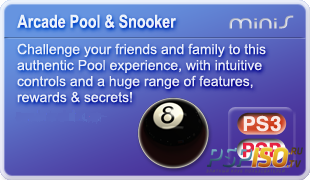 Arcade Pool & Snooker (PSP\ENG\Minis)