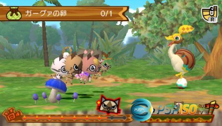 Monster Hunter Nikki: Pokapoka Airu Mura G  PSP -  