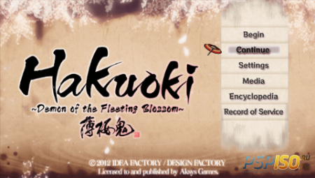 Hakuoki: Demon of the Fleeting Blossom [USA]