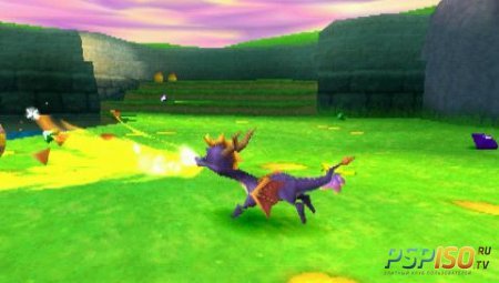 Spyro 3 Year of the dragon (PSX-PSP/RUS)