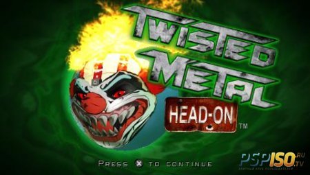 Twisted Metal: Head-On (PSP/RUS)