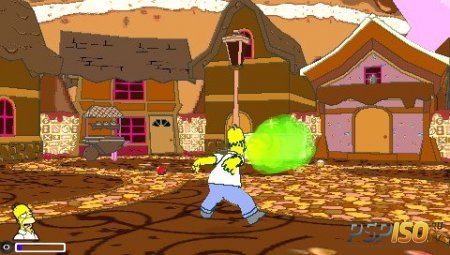 Игра Симпсоны / The Simpsons Game (PSP/RUS) (Full / Rip)