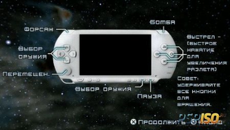 Super Stardust Portable (PSP/RUS/2008/ISO)