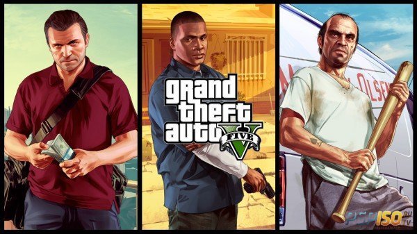 Grand Theft Auto V Michael. Franklin. Trevor 