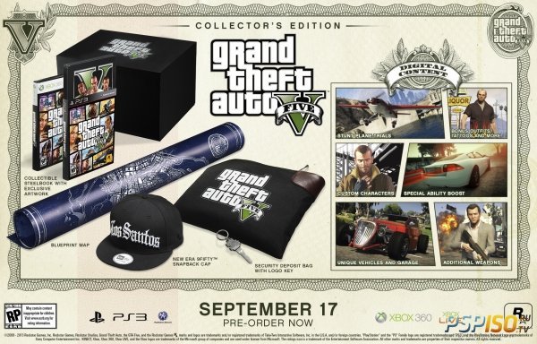 Grand Theft Auto V Special  Collectors Editions 
