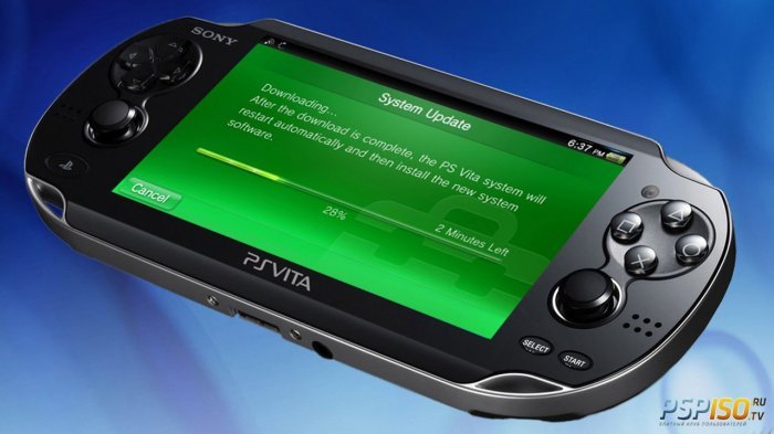 Обновление прошивки PS Vita до версий 3.12