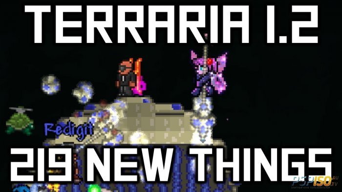 Обновление Terraria до версий v1.2