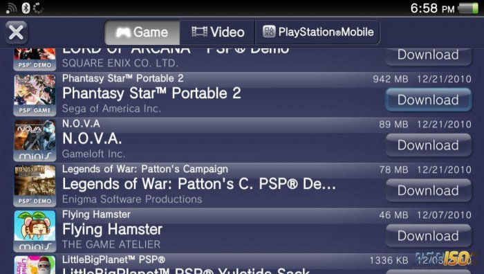 Все цифровые игры для PSP и PSOne уже доступны на PS Vita