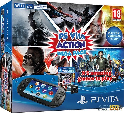 Новый бандл: PS Vita Action Mega Pack