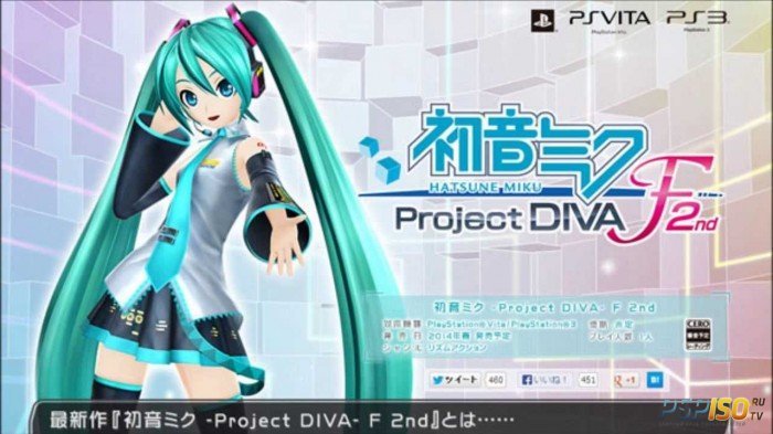 E3 2014: Геймплей Hatsune Miku: Project DIVA F 2nd (PS Vita)