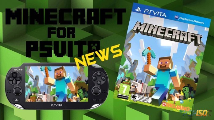 E3 2014: Геймплей Minecraft PS Vita Edition (PS Vita) UPDATE