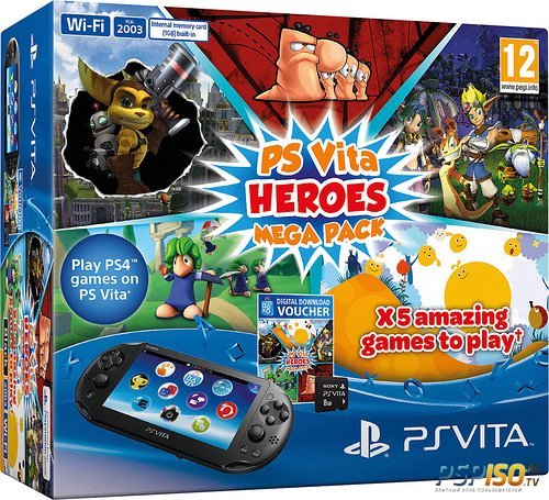 Новый бандл PS Vita - Heroes Mega Pack