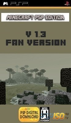 Minecraft PSP Edition v1.3.0 [Fan Version][HomeBrew][2015]