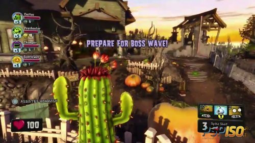 Plants vs. Zombies Garden Warfare для PS3
