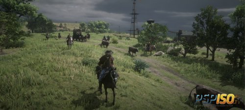 В Red Dead Online случился первый масштабный перегон скота