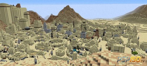 Геймер Minecraft целый год строил карту Татуина, создав гиганта на 7000 блоков