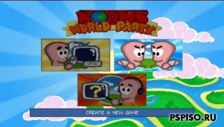 Worms World Party (RUS/ENG) [PSX]