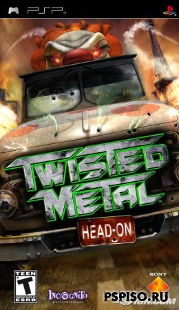 psp, psp игры, psp скачать, psp бесплатно скачать, бесплатно игры pspTwisted Metal: Head-On RUS