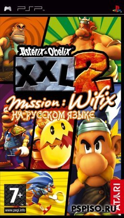 psp, psp , psp , psp  ,   pspAsterix and Obelix XXL 2: Mission WiFix - Rus